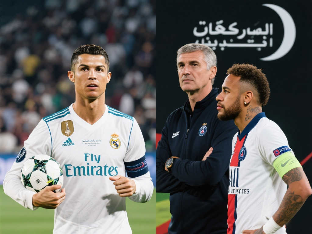 弦外之音!新月主帅:C罗专注足球,内马尔兴趣更广 弦外之音!新月主帅:C罗专注足球,内马尔兴趣更广